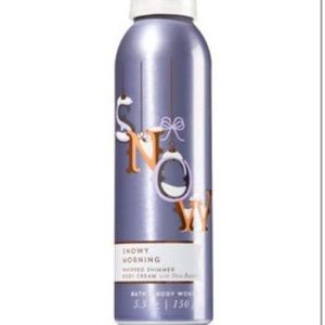 Whipped shimmer lotion